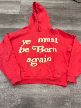 Ye Must Be Born Again Hoodie Cactus Plant Flea Market Kanye Yeezy Size L